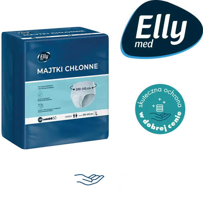 Majtki Chłonne Elly Med